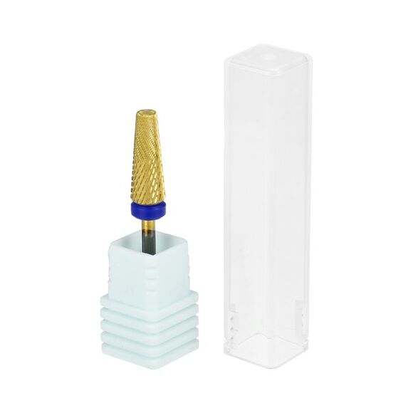 Tungsten Steel Nail Drill Bits Armor Removal Tools Gold Tone M Medium Teeth - Picture 1 of 7